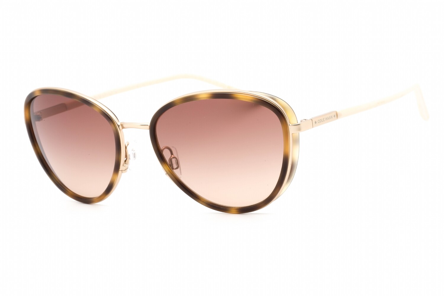 COLE HAAN CH7065-240-57 Солнцезащитные очки Размер 57 мм 135 мм 16 мм черепаховые женские НОВЫЕ 4690₽