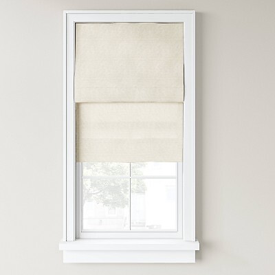 1шт 23x64 Светофильтрующая беспроводная джутовая римская штора для окон светло-оранжевого цвета 4890₽