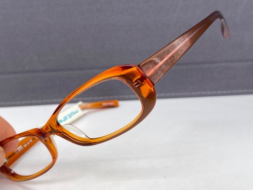 Alain Mikli Eyeglasses Frames Woman Brown Square Full Rim Narrow M0226 - Picture 7 of 13