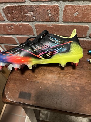 Adidas Copa Sense.1 SG GY8933 Black Blue Multi Soccer Cleats Men's