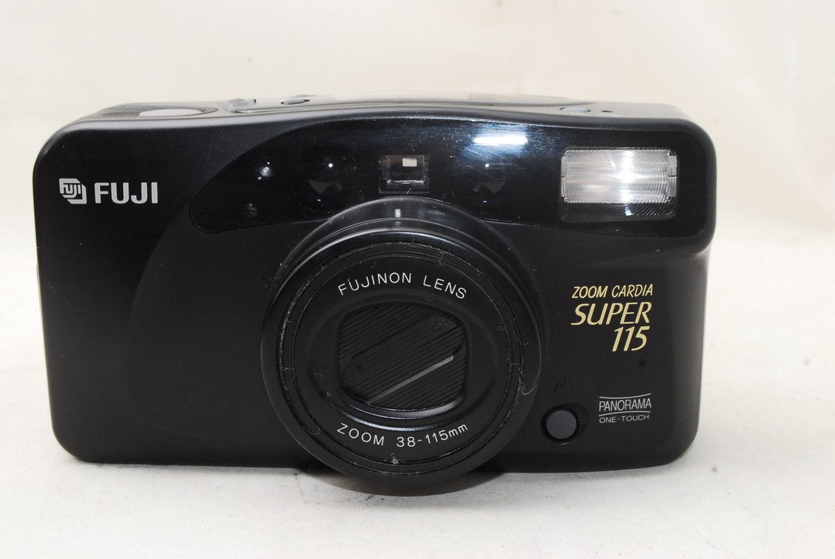 7451) Fuji Zoom Cardia Super 115 35mm Point & Shoot Film Camera