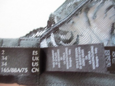 La Perla Zephyra Underwire Bra 906472 Grey 32, 34, 36 MSRP $248.00