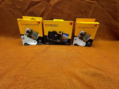 Kodak Mini Shot 3 Retro Camera & Printer Combo with Film (C300R)*New