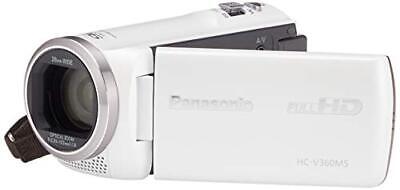 Panasonic HC-V360MS ホワイト #10100425203 Panasonic HD Camcorder HC-V360MS-W 2.2MP 16GB 90x zoom White