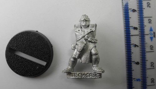 TECH GANGER d Metal Rogue Trader Necromunda Confrontation Hive Gang 40K 1990 W3f