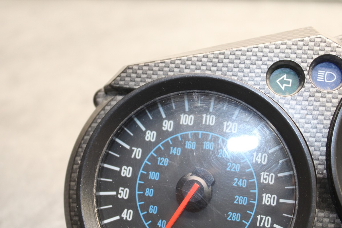 00-05 KAWASAKI NINJA ZX12R SPEEDO TACH GAUGES DISPLAY CLUSTER