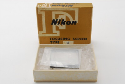 Near MINT with/Box ] Nikon Focusing Screen Type B for F / F2
