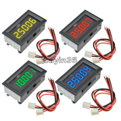 Voltmetro Digitale a LED Blu 5 Cifre DC 0-4.3000-33.000V Misuratore di Tensione Pannello Auto
