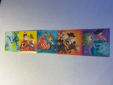 U. S. Forever Strip of 5 SC 4677-81 Pixar Mail a Smile MNH 2012