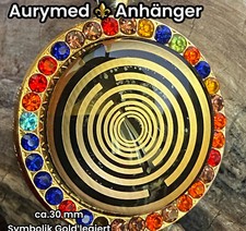 Amulette Coin Lakhovsky Antenne Tesla Frequenz Coin Wicca Mystik Lotus Bifilar