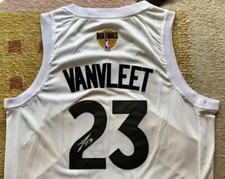 Fred VanVleet Signed / Autograph FINALS PATCH Toronto Raptors NBA Jersey Champs
