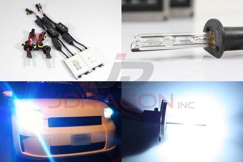 H1 8000K Bluish White 35W Slim AC Canbus Ballast Xenon HID Conversion Kit