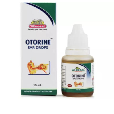 Wheezal homoeopathy Otorin Ear Drops (15ml)