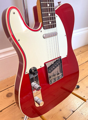 Fender (Japan-MIJ) TL-62 Telecaster Left Handed in Red (1995/96