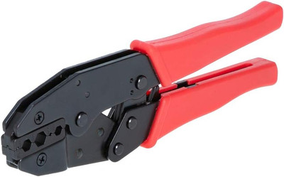 Professional Heavy-Duty Ratchet Coax Coaxial BNC Connector Crimping Tool for F, 