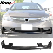 Fits 09-11 Honda Civic Sedan JDM Mugen 2 Style Front Bumper Lip Spoiler Chin PU