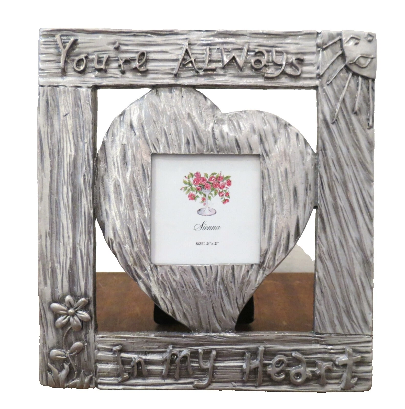 Pewter Contemporary Square Picture Frames