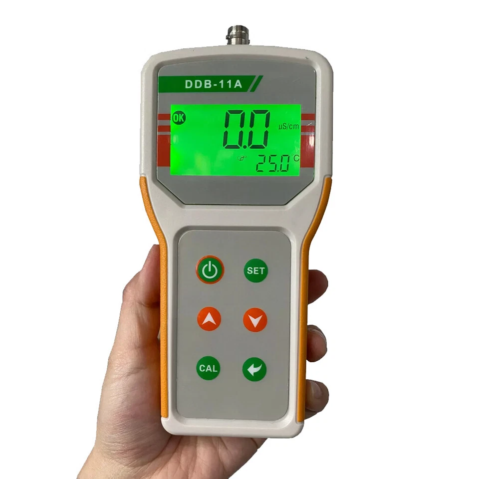 Portable Conductivity Meter Water Quality Monitor Auto Temperature Compensation - Image 3 of 4