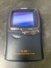 VINTAGE CASIO TI-STN LCD COLOR TELEVISION TV-980B WORKS TESTED
