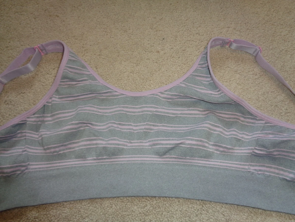 Jockey Sports Bra Size S Gray and Purple eBay