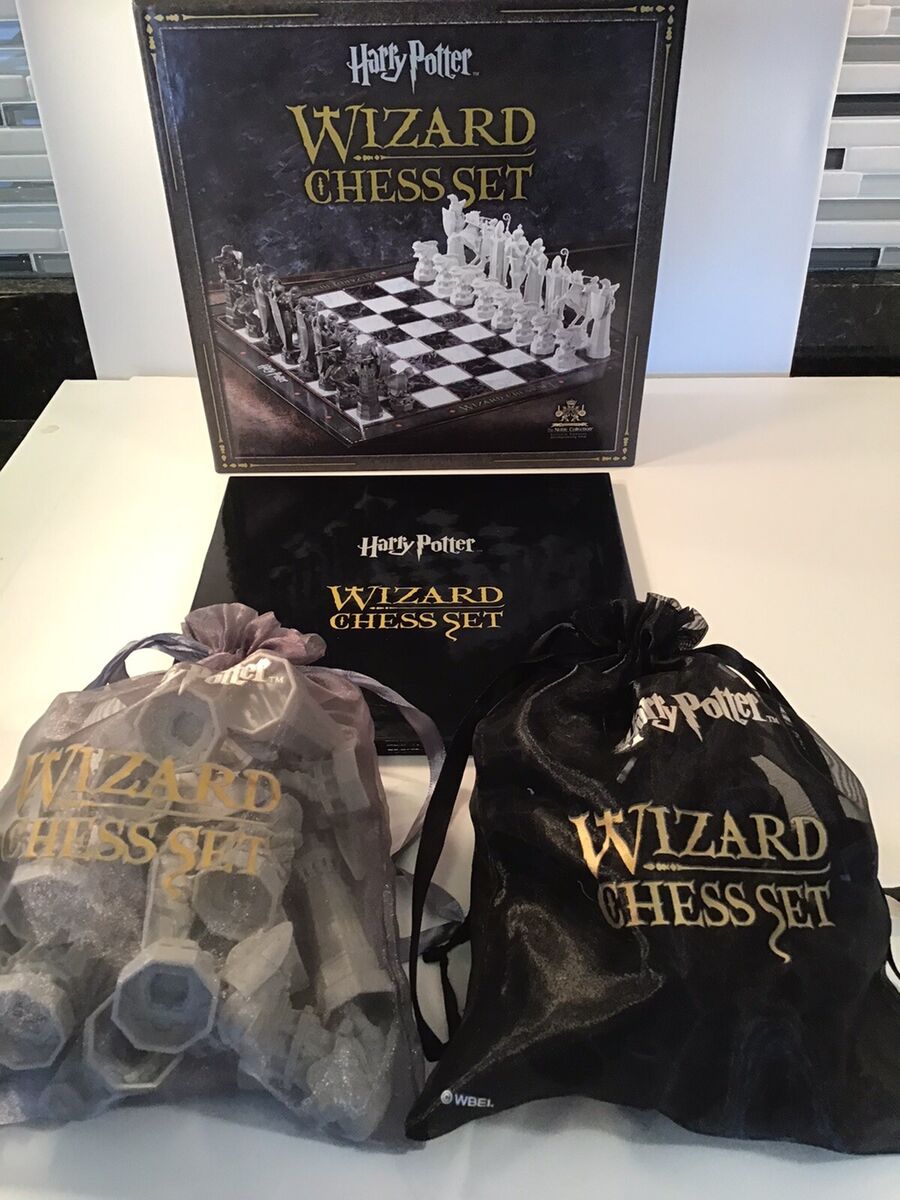 Noble Collection Harry Potter Wizards Chess Unboxing 