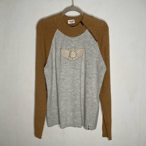 NWOT Harley-Davidson Winged H-D Patch Zippered Ski Turtleneck Sweater Women 2XL - Picture 9 of 11
