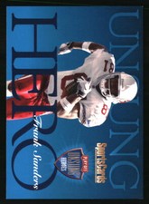Frank Sanders 1998 Playoff Unsung Heroes #1 Football Card