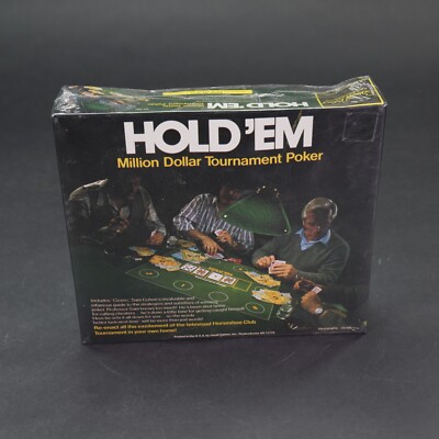 Samuel Ward Poker Game Hold 'em RARE New Sealed Vintage Texas Hold 'em Game!!