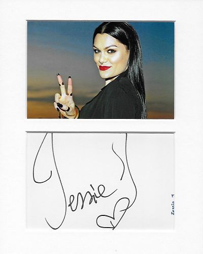 Jessie J music genuine authentic autograph signature and photo UACC RD COA - Picture 1 of 1