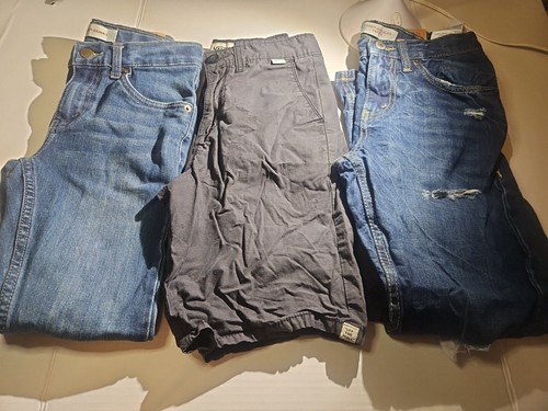"Pre-owned" Boys Jeans, And Shorts Lot Of 4. "B"