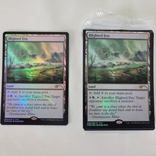 2x MTG FOIL Blighted Fen Friday Night Magic FNM Promo NM Near Mint
