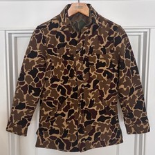Vintage Woolrich Made in USA Reversible Camo Camoflage Hunting Jacket Size Small
