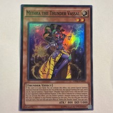 Yugioh Mithra The Thunder Vassal OP02-EN006 Super (NM)