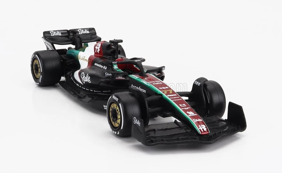 MODELLINO AUTO STATICO DIECAST ALFA ROMEO F1 C43 BOTTAS MONZA GP 2023 SCALA 1/43 - Immagine 4 di 4