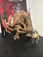 Vintage Star Wars Rancor Monster With Working Jaw And Keeper Figur Kenner