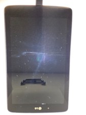 LG Tablet   Screen Damage   Powers On   For Parts or Repair