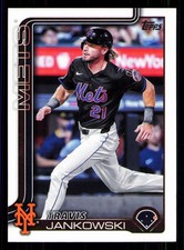 2025 Topps Update #US74 Travis Jankowski New York Mets Baseball Card