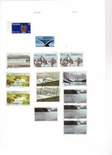 1977, 14  Canadian  stamps. See item descriptm.  Vol. 13.