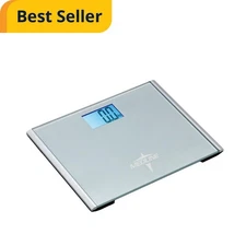 Medline Step-On Digital Bathroom Scale, 440 lb Weight Capacity