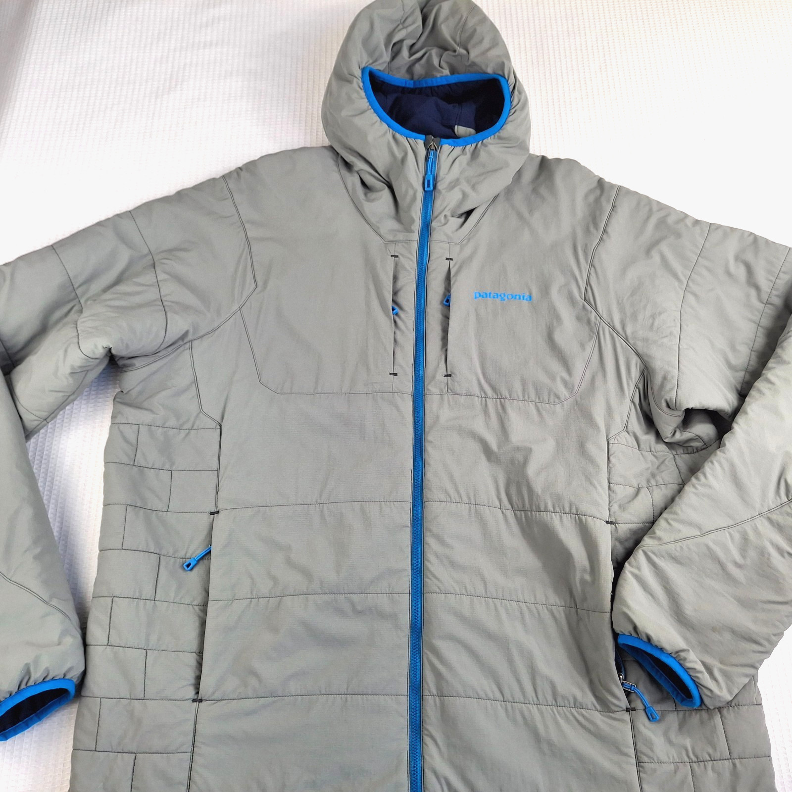 Patagonia Men's Jacket Nano Air Size XL Hooded Full Zip Winter Nylon Lined Light thumbnail 2