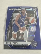 2024 Panini Prizm WNBA - Olivia Epoupa #95 Blue Velocity Prizm (RC)