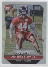 2015 Panini Prizm Rookies Silver Prizm Vic Beasley Jr #299 w8t