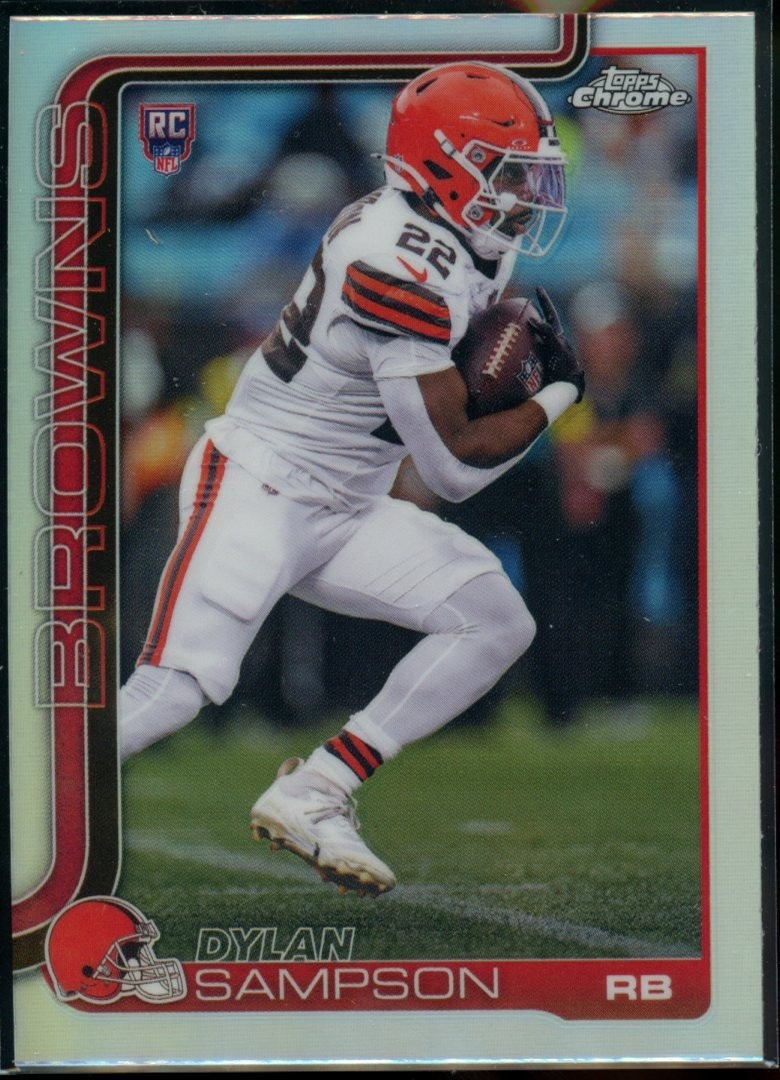 2025 Topps Chrome #308 Dylan Sampson Refractor