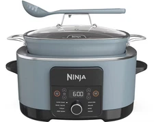 Ninja - Foodi PossibleCooker PRO, 8.5qt Multi-Cooker - Sea Salt Grey