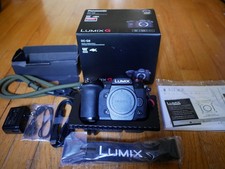 Panasonic LUMIX DC-G9 Black Mirrorless Digital Camera Body MFT 20.33MP 4K Exc+++