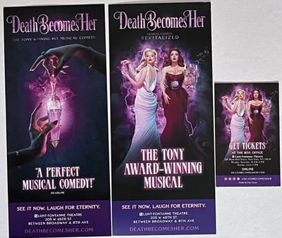 TOD WIRD IHR BROADWAY THEATER FLYER X3-MEGAN HILTY + JENNIFER SIMARD