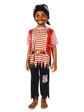Printed Pirate Matey Child Costume