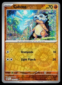 SV09: Journey Together #076/159 Cubone Reverse Holo