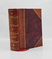 Sex And Culture 1934 By J. D. Unwin [Leather Bound]