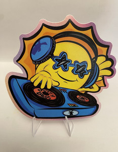 Dutch Bros Sunshine DJ Sticker